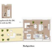 Moderne DG-Wohnung mit großer Westterrasse, FO-Innenstadt - Forchheim