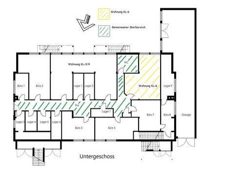 Foto - NUR FÜR 1 PERSON - Möblierte 1 Zimmer-Wohnung!