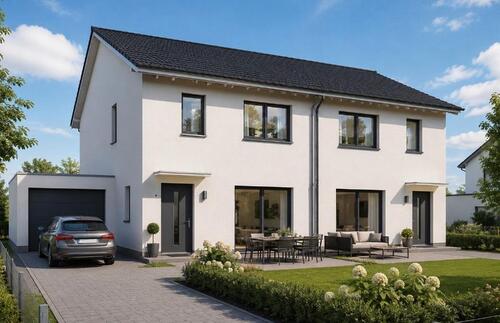 Foto - Neubau-Doppelhaushälfte – ca. 140 m² Wohnfläche Schlüsselfertig