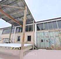 Vielfältig nutzbare Industriehalle mit Kranstrecke und Rampenfläche in Altchemnitz