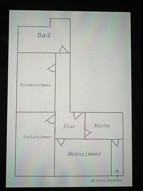 Foto - Dachgeschosswohnung ab 1.2.26 - 420,00 EUR Kaltmiete,