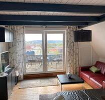 kleine Loftwohnung möbliert 45 qm mit Loggia - Seesen