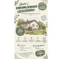 Einfamilienhaus zur Miete, 90qm Wohnfläche, 500qm Garten, Erlense - Erlensee