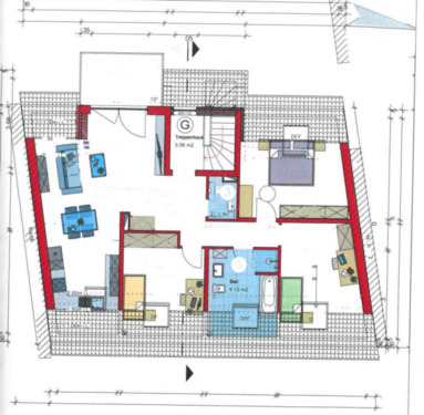 Foto - Eigentumsdachgeschosswohnung (NEUBAU!) 4 Zimmer in MA Sandhofen