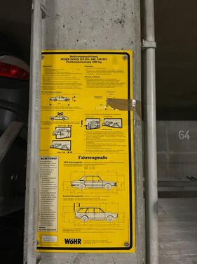 Foto - Stellplatz in Tiefgarage - 80,00 EUR Miete,