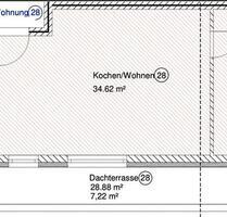 Kapitalanlage – 2-Zi. Whg Dachterrasse, Schuppen, Parkplatz - Bremen Blockland