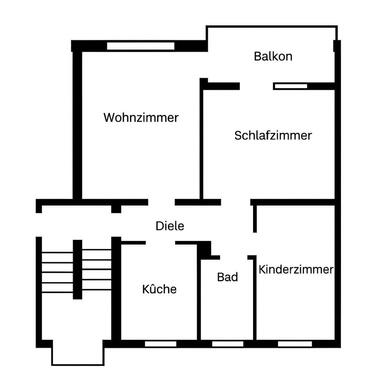 Foto - ANFRAGESTOPP!!!! Helle 3-Zimmer-Wohnung mit Balkon & Garage