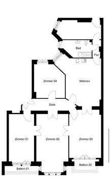 Foto - EXKLUSIVE 5-ZIMMER-WOHNUNG MIT 2 BALKONEN – 120 m²