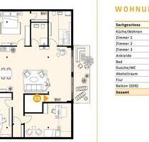 Große Exklusive 4-Zimmer-Wohnung in Jügerbog - Jüterbog