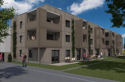 Foto - Barrierefreie 2-Zimmer-Wohnung (Erstbezug) zu vermieten