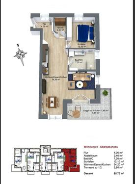 Foto - Etagenwohnung in Haag in Oberbayern