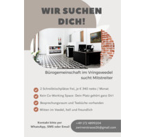 Bürogemeinschaft in der Südstadt hat Plätze frei - Köln Innenstadt