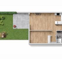 Wohnung 2 Zimmer mit Garten in Engen