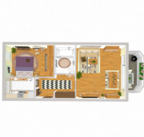 2,5-Zimmer-Wohnung mit West-Balkon - ideal für Singles & Paare - Bochum Günnigfeld