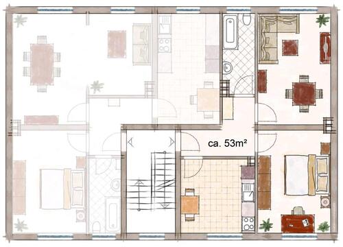 Foto - Schöne helle & ruhige Wohnung in zentraler Lage