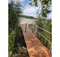 Bungalow in Wasserlage mit eigenem Steg - Teupitz