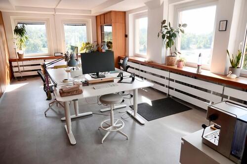 Foto - Büro-Arbeitsplatz Leipzig Lindenauer Hafen + viel Stauraum