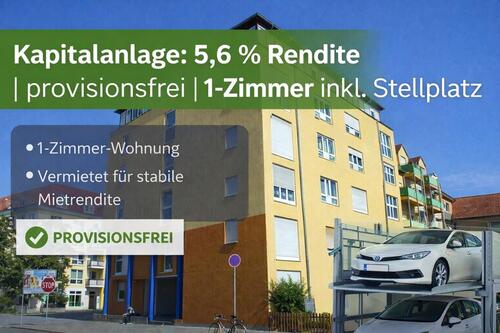 Foto - 5,6% Rendite - provisionsfreies 1- Zimmer Apt. inkl. Duplexparker