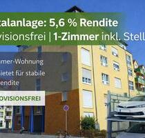 5,6% Rendite - provisionsfreies 1- Zimmer Apt. inkl. Duplexparker - Fürth Altstadt