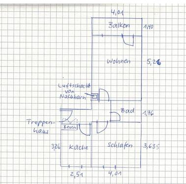 Foto - 2 Zimmer Etagenwohnung zum Kaufen in Traunstein