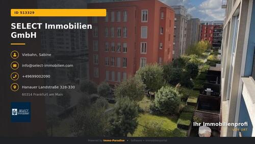 Foto - 3 Zimmer Dachgeschoßwohnung zur Miete in Frankfurt am Main