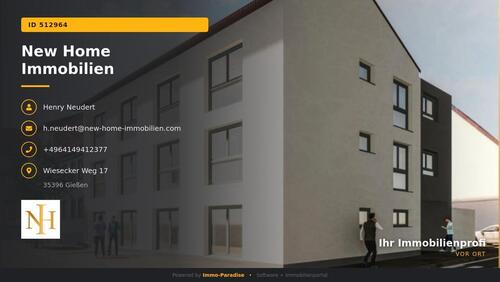 Foto - 1 Zimmer Etagenwohnung zur Miete in Hungen