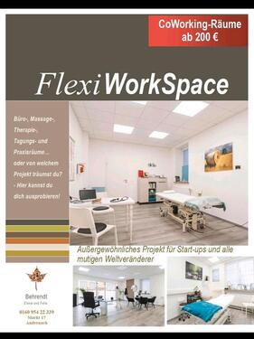 Foto - Co-working Gewerberäume, Laden, Büro, Massageräume etc.