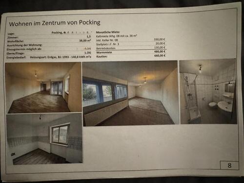 Foto - Mietwohnung - 480,00&nbsp;EUR Kaltmiete, ca.&nbsp; 38,00&nbsp;m&sup2;