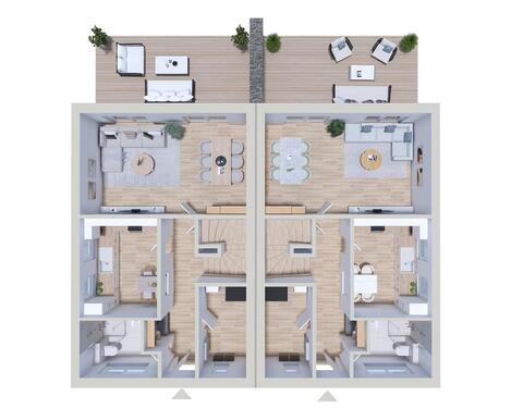 Foto - 4 Zimmer Doppelhaushälfte in Staßfurt