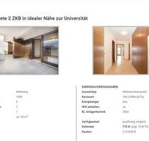 Lichtdurchflutete 2 ZKB in Nähe zur Uni - Augsburg Antonsviertel