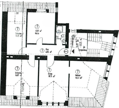 Foto - Etagenwohnung in Solingen zur Miete
