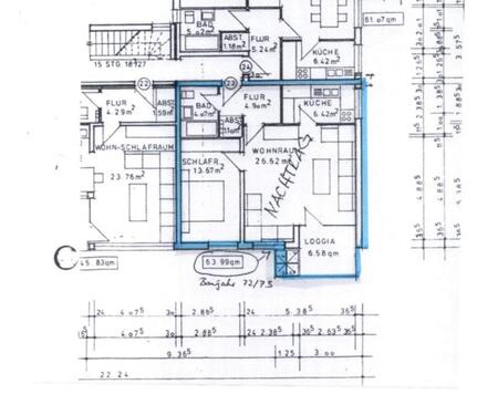Foto - Sonnige 2-Zi-Wohnung frei! Großer Balkon! Stadtbahnanschluss