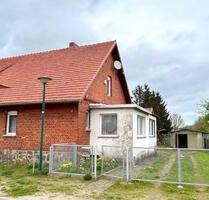 Doppelhaushälfte mit großem Grundstück - Pritzwalk