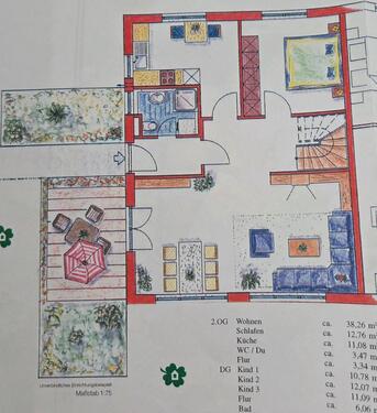 Foto - 4 Zimmer Maisonettenwohnung zur Miete in Brackenheim