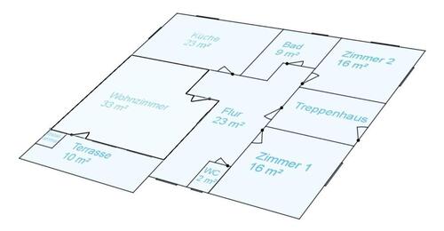Foto - 3,5-Zimmer-Wohnung in Unterthingau