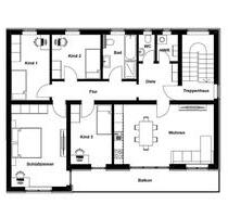 großzügige 4–5-Zimmer-Obergeschosswohnung in Trostberg