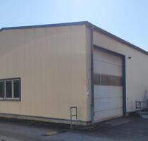 Stahlbauhalle Lagerhalle 460m², beheizt, große Rolltore - Großräschen