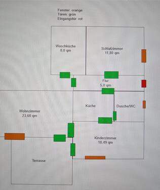 Foto - 3-Zimmer-Wohnung in Rotthalmünster mit Terrasse und Gartenblick