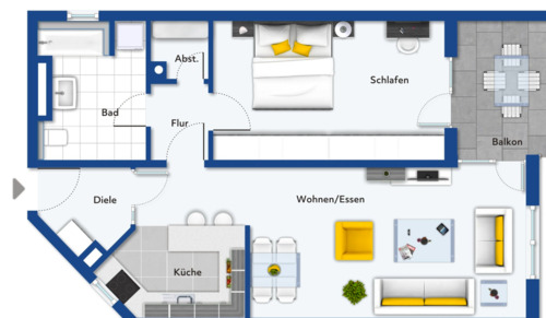 Foto - Etagenwohnung zur Miete in Erlangen