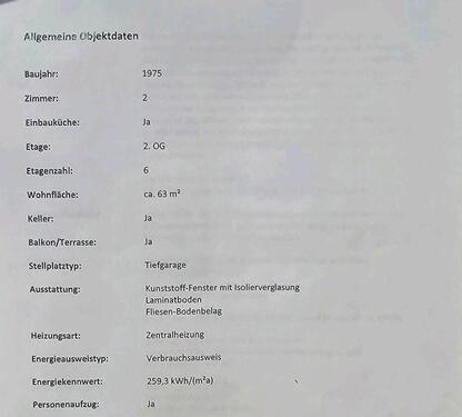 Foto - Etagenwohnung in Sindelfingen zur Miete