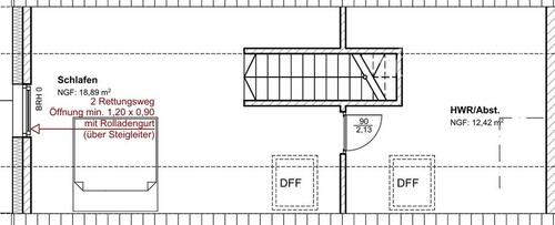 Foto - 3 Zimmer Maisonettenwohnung in Bad Driburg
