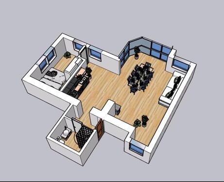 Foto - 2 Zimmer Etagenwohnung zur Miete in Westerkappeln