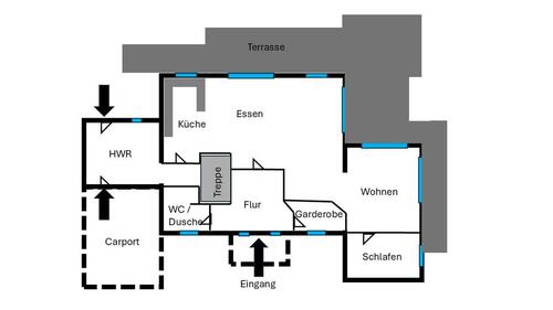 Foto - 5 Zimmer Einfamilienhaus zur Miete in Zeven