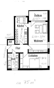 Foto - 2-Zimmer, Küche, Bad Wohnung in Herscheid