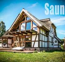 Fachwerkhaus am Bodden mit Sauna,Teich und Garten zur Wintermiete - Bergen auf Rügen