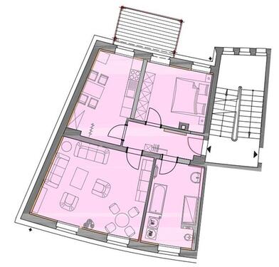 Foto - Etagenwohnung in Schwarzenberg/Erzgebirge zur Miete
