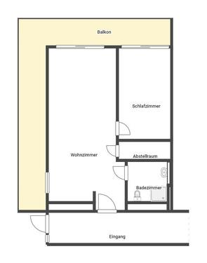 Foto - 2-Zimmer-Wohnung in Ludwigshafen am Rhein
