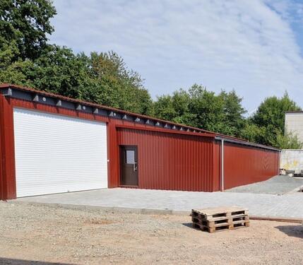 Foto - Neue Lagerhalle im Gewerbegebiet 66625 Eisen zu vermieten