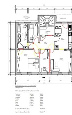 Foto - 3 Zimmer Etagenwohnung zur Miete in Düsseldorf