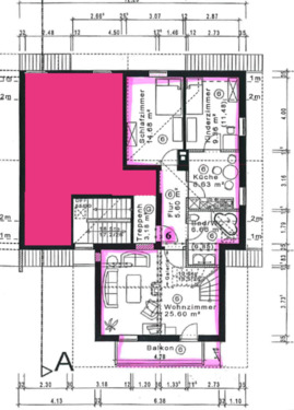 Foto - 3.5 Zimmer Dachgeschoßwohnung zur Miete in Miesbach
